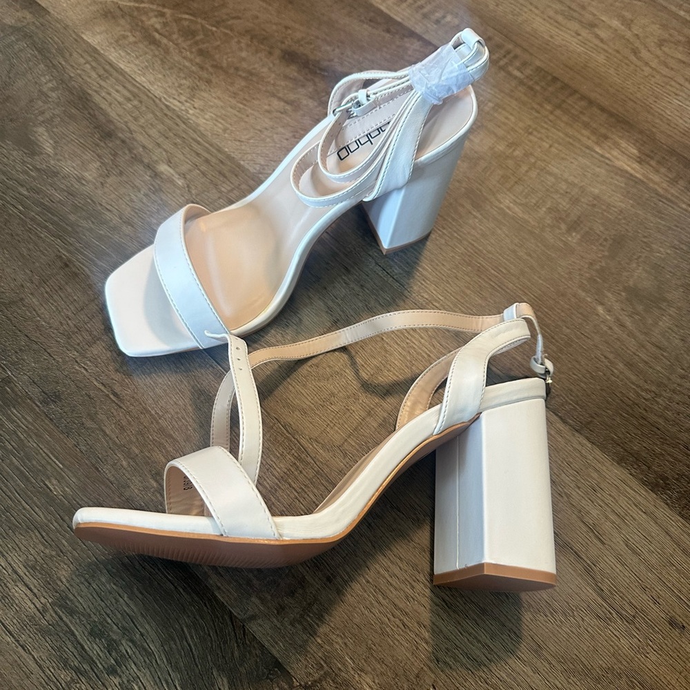 White Platform Sandals